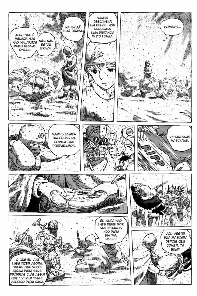 Read Kaze no Tani no Nausicaä (PT) Manga Online