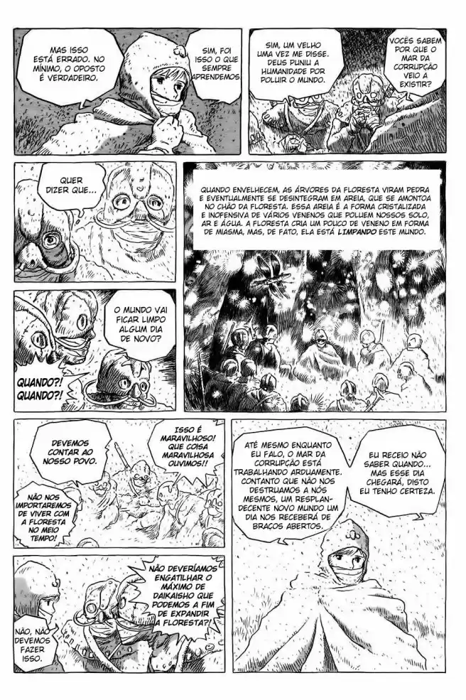 Read Kaze no Tani no Nausicaä (PT) Manga Online