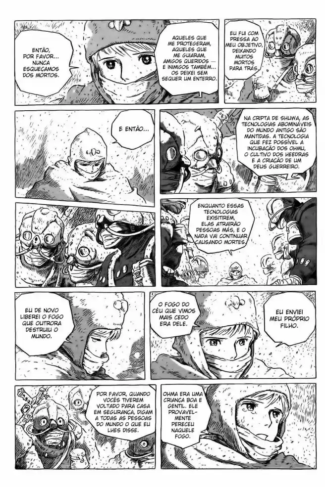 Read Kaze no Tani no Nausicaä (PT) Manga Online