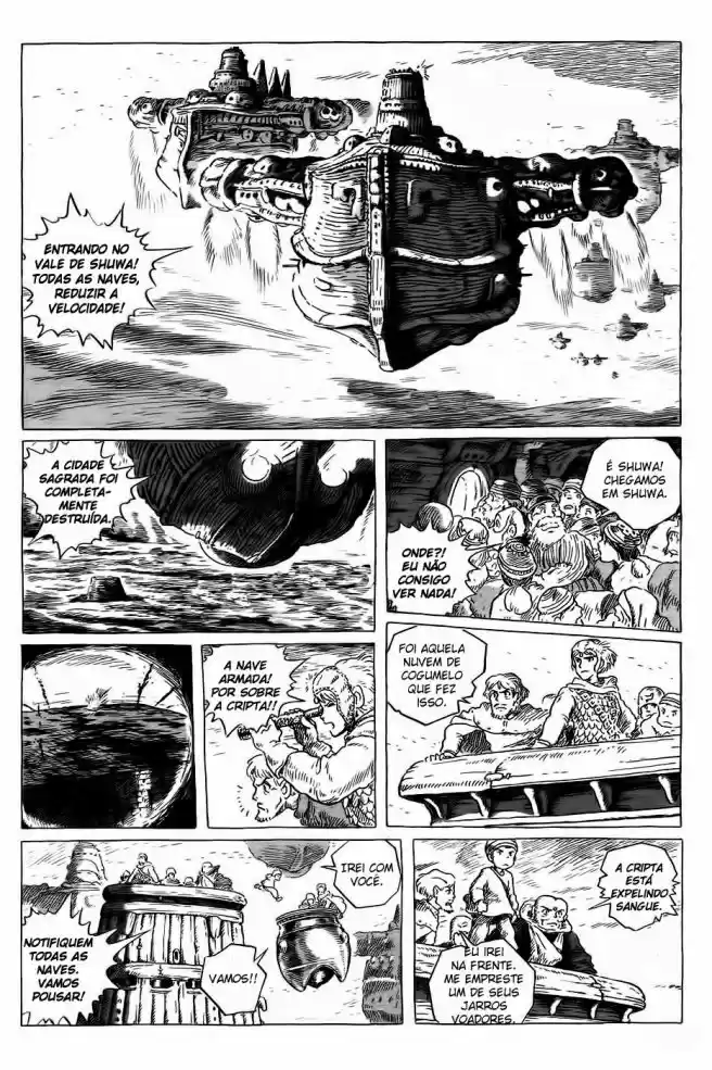 Read Kaze no Tani no Nausicaä (PT) Manga Online