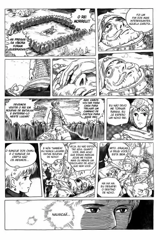 Read Kaze no Tani no Nausicaä (PT) Manga Online