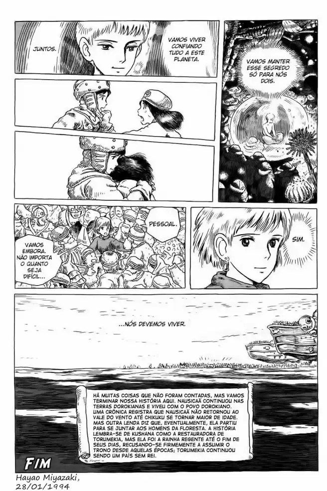 Read Kaze no Tani no Nausicaä (PT) Manga Online