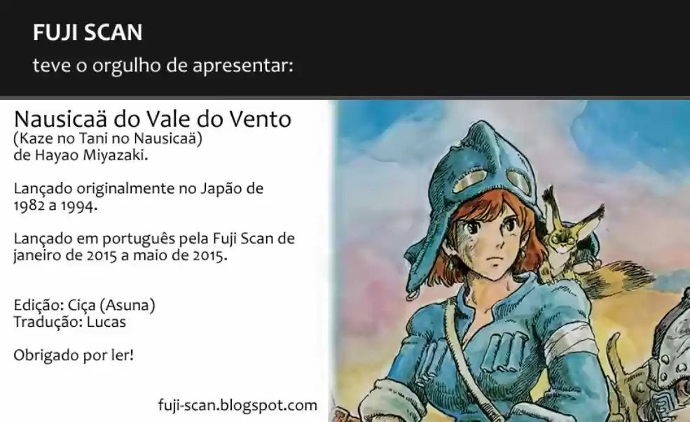Read Kaze no Tani no Nausicaä (PT) Manga Online