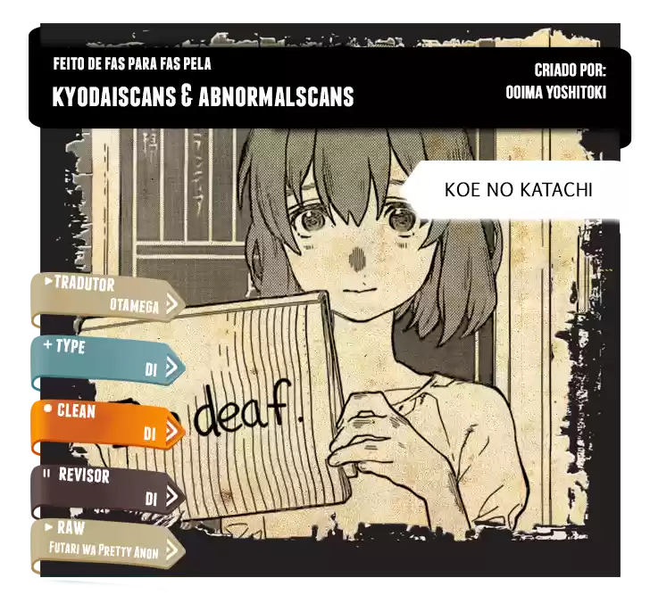 Read Koe no Katachi (PT) Manga Online