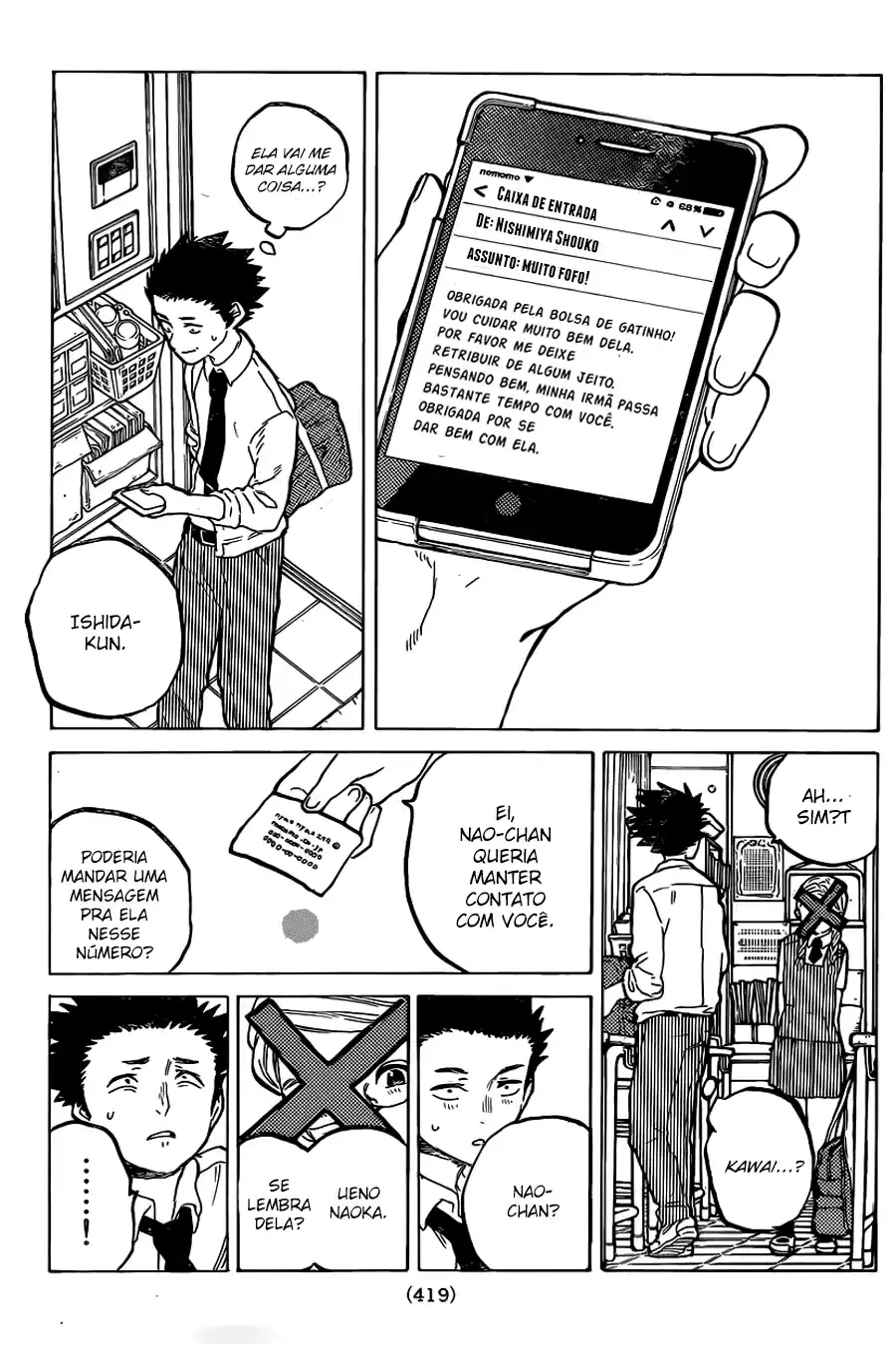 Read Koe no Katachi (PT) Manga Online
