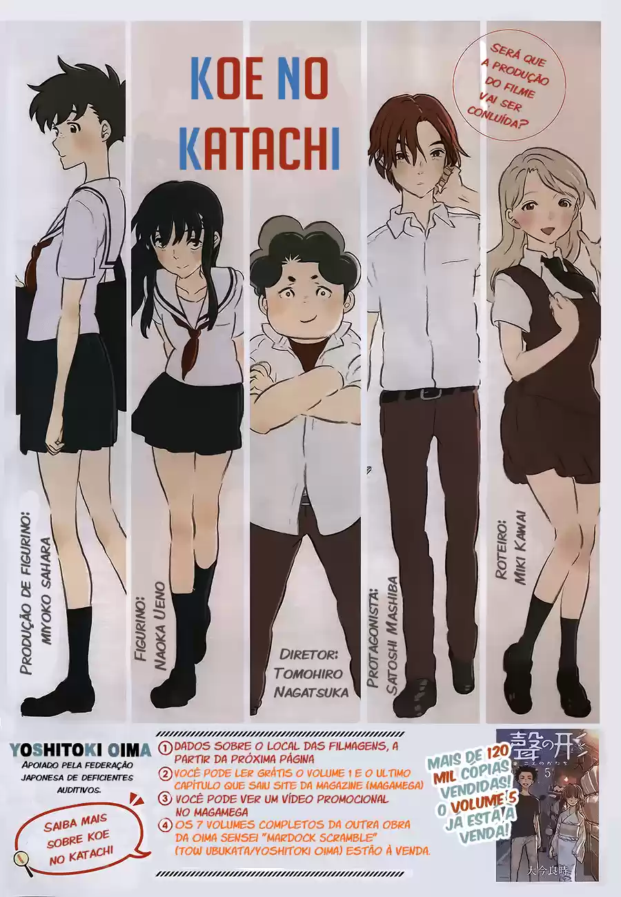 Read Koe no Katachi (PT) Manga Online