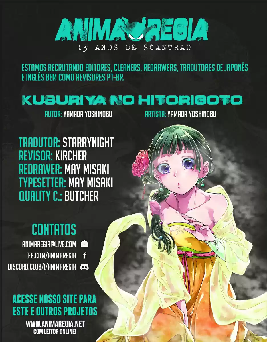 Read Kusuriya no Hitorigoto (PT) Manga Online