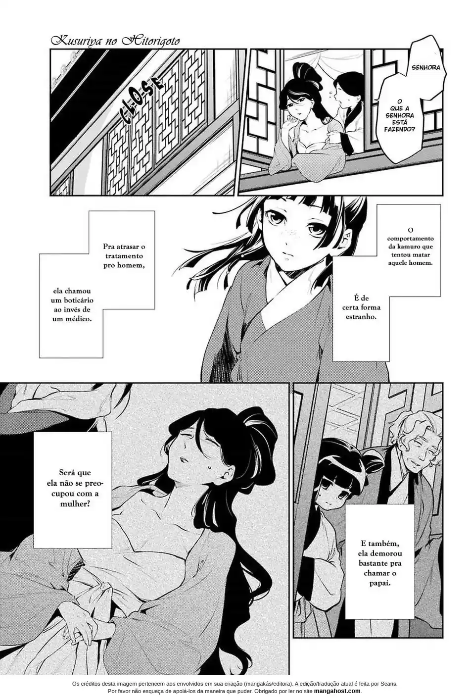 Read Kusuriya no Hitorigoto (PT) Manga Online