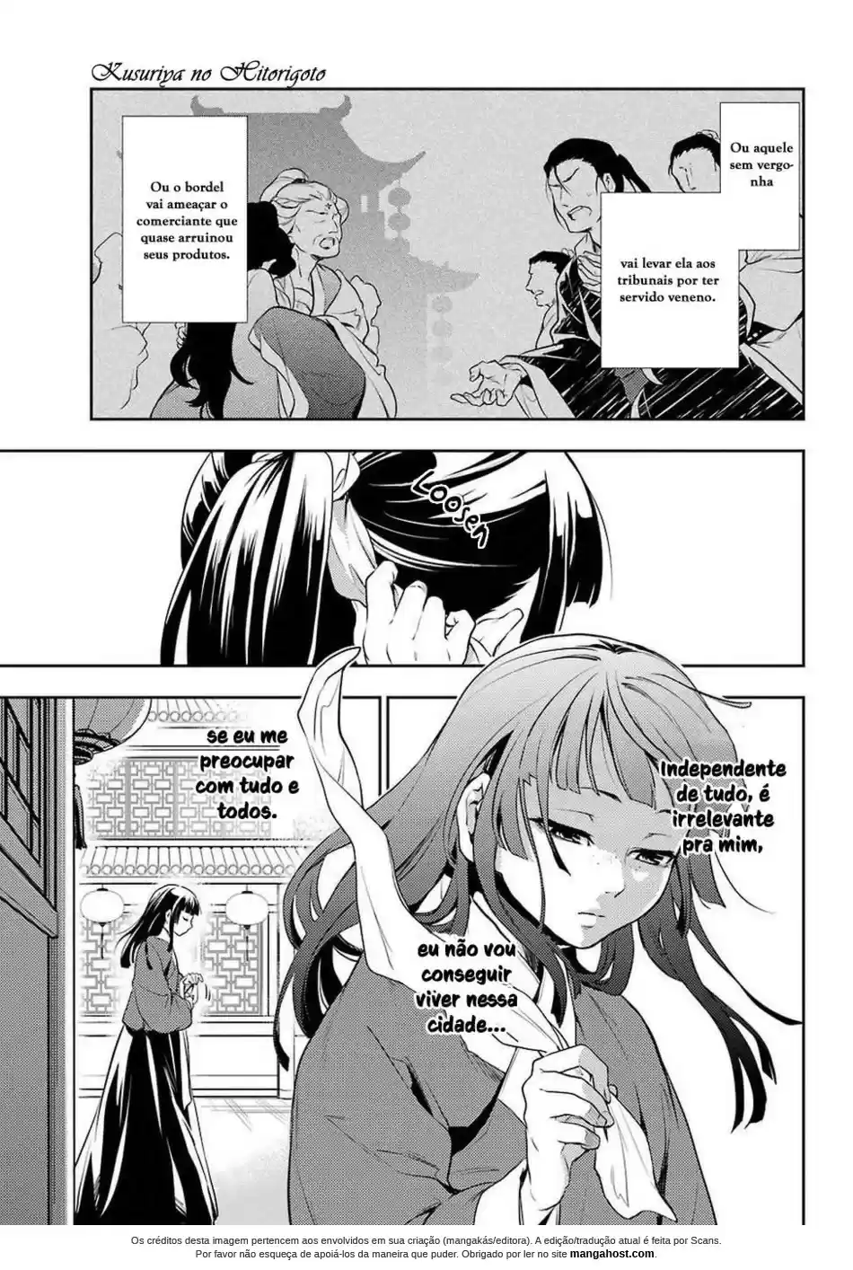 Read Kusuriya no Hitorigoto (PT) Manga Online