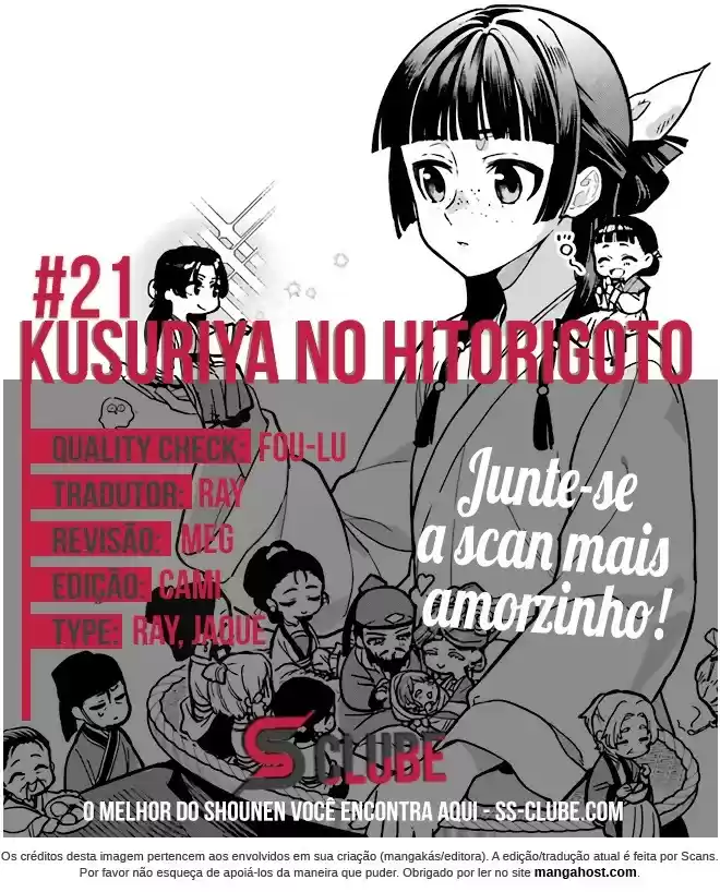 Read Kusuriya no Hitorigoto (PT) Manga Online