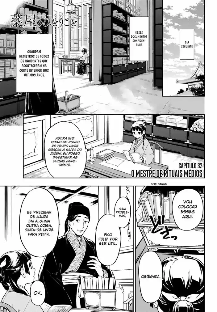 Read Kusuriya no Hitorigoto (PT) Manga Online