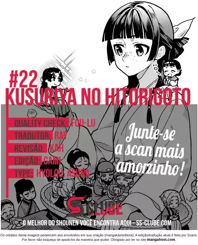 Read Kusuriya no Hitorigoto (PT) Manga Online