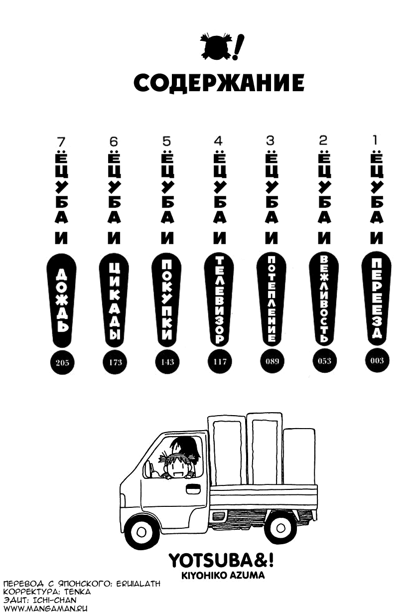 Read Ёцуба и! Manga Online