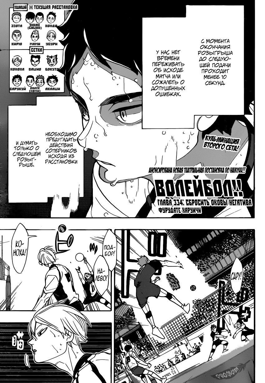 Read Волейбол!! Manga Online