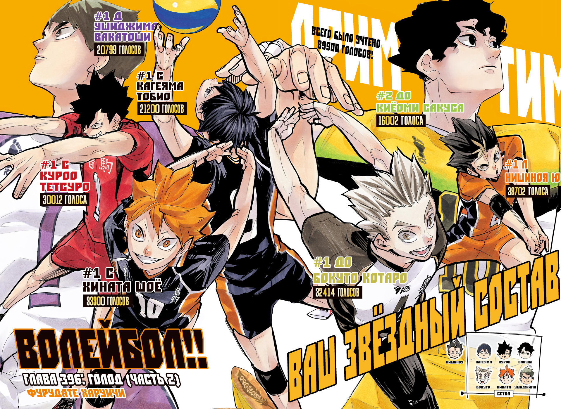 Read Волейбол!! Manga Online