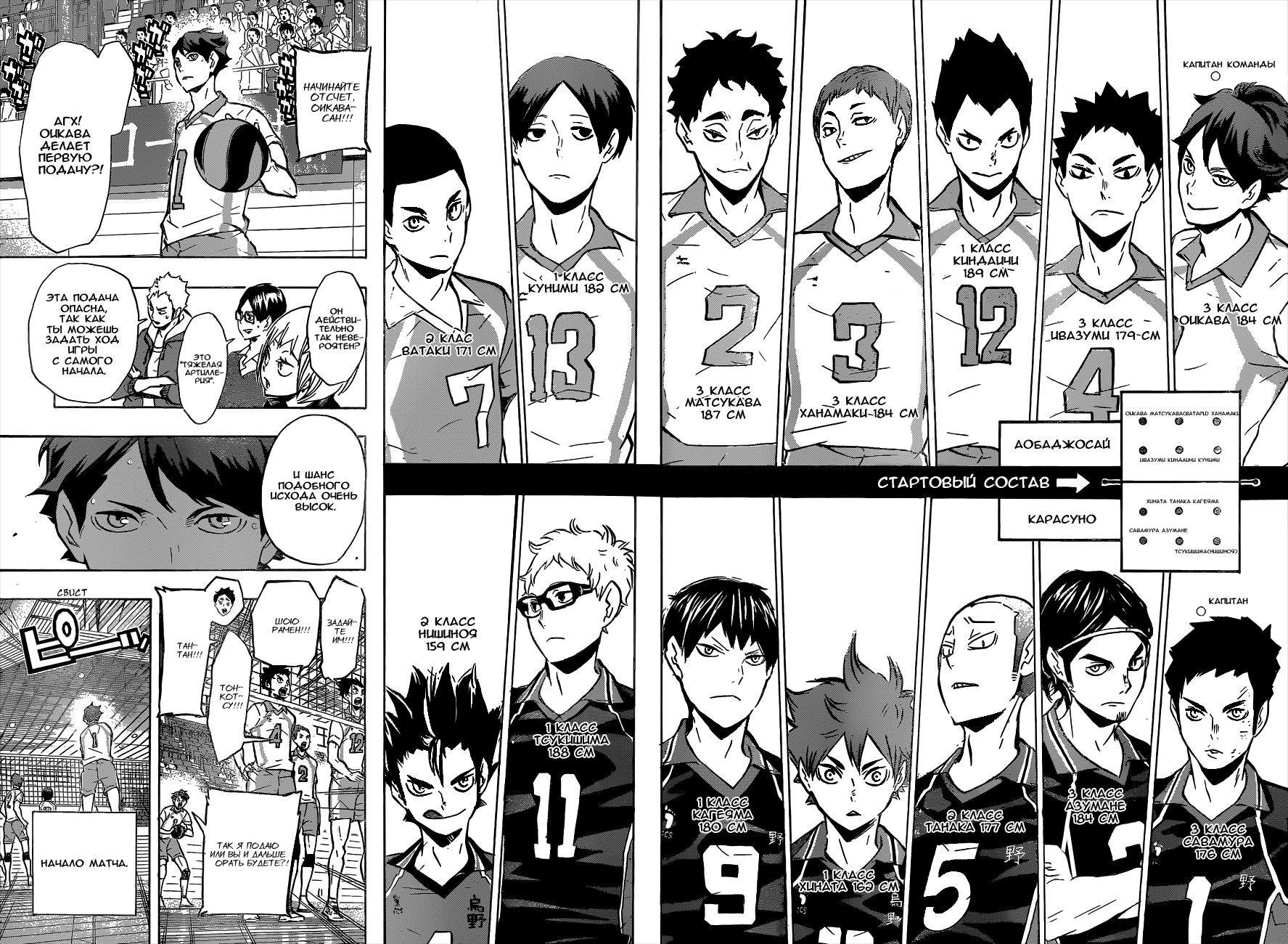 Read Волейбол!! Manga Online
