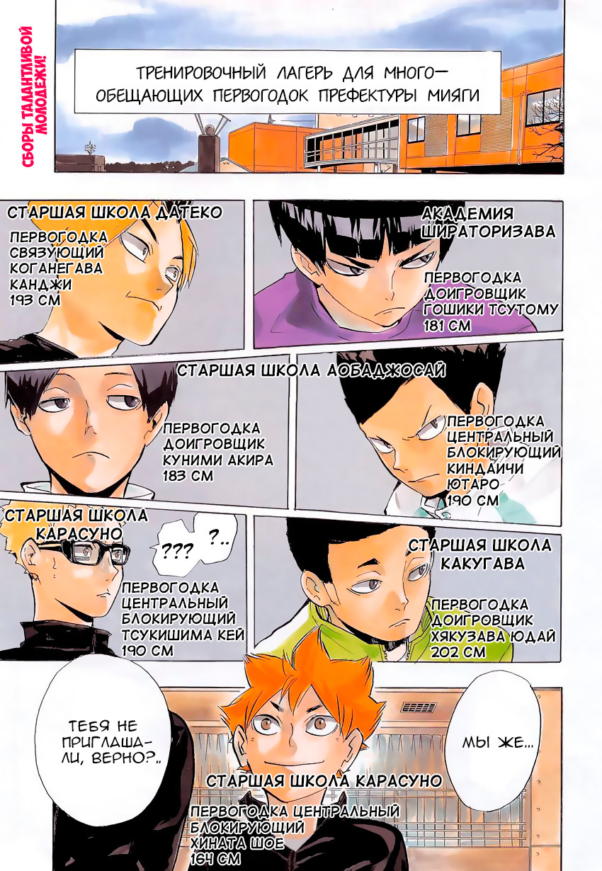 Read Волейбол!! Manga Online