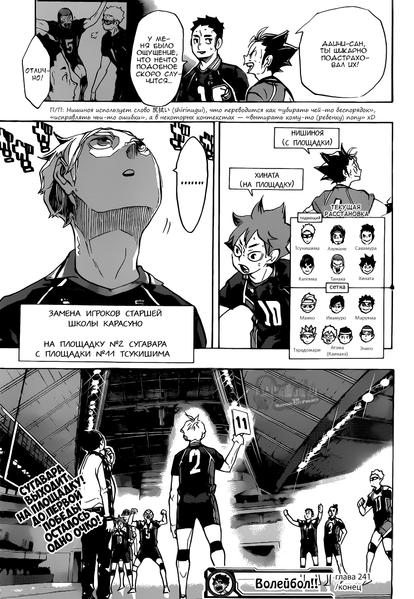 Read Волейбол!! Manga Online