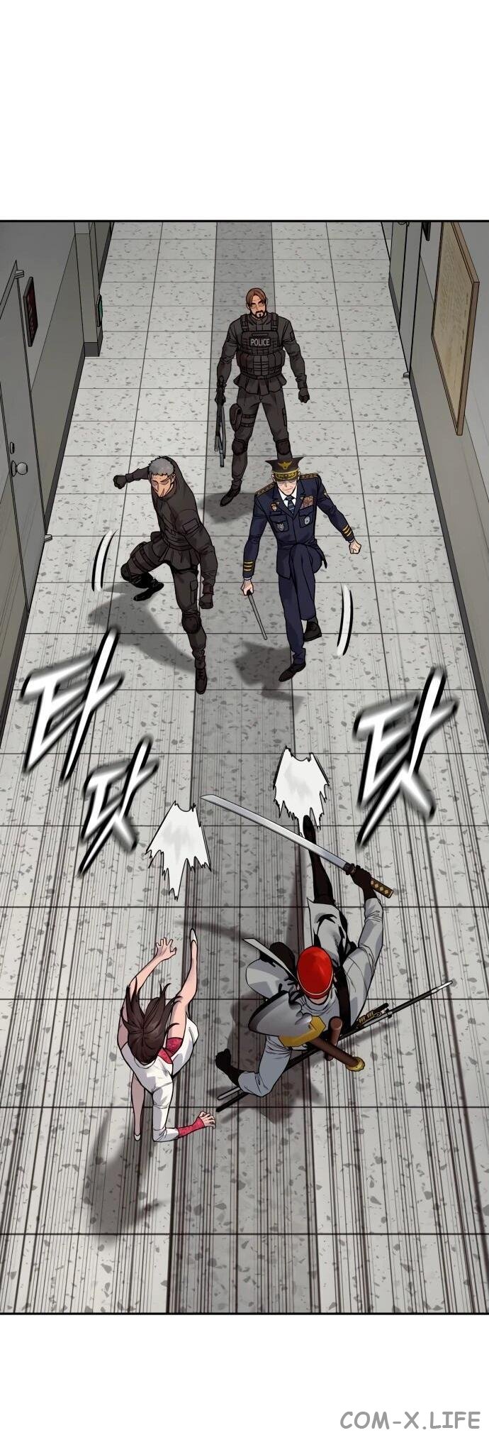 Read Перерождение убийцы в копа Manga Online