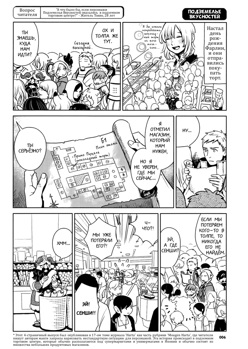 Read Подземелье вкусностей Manga Online
