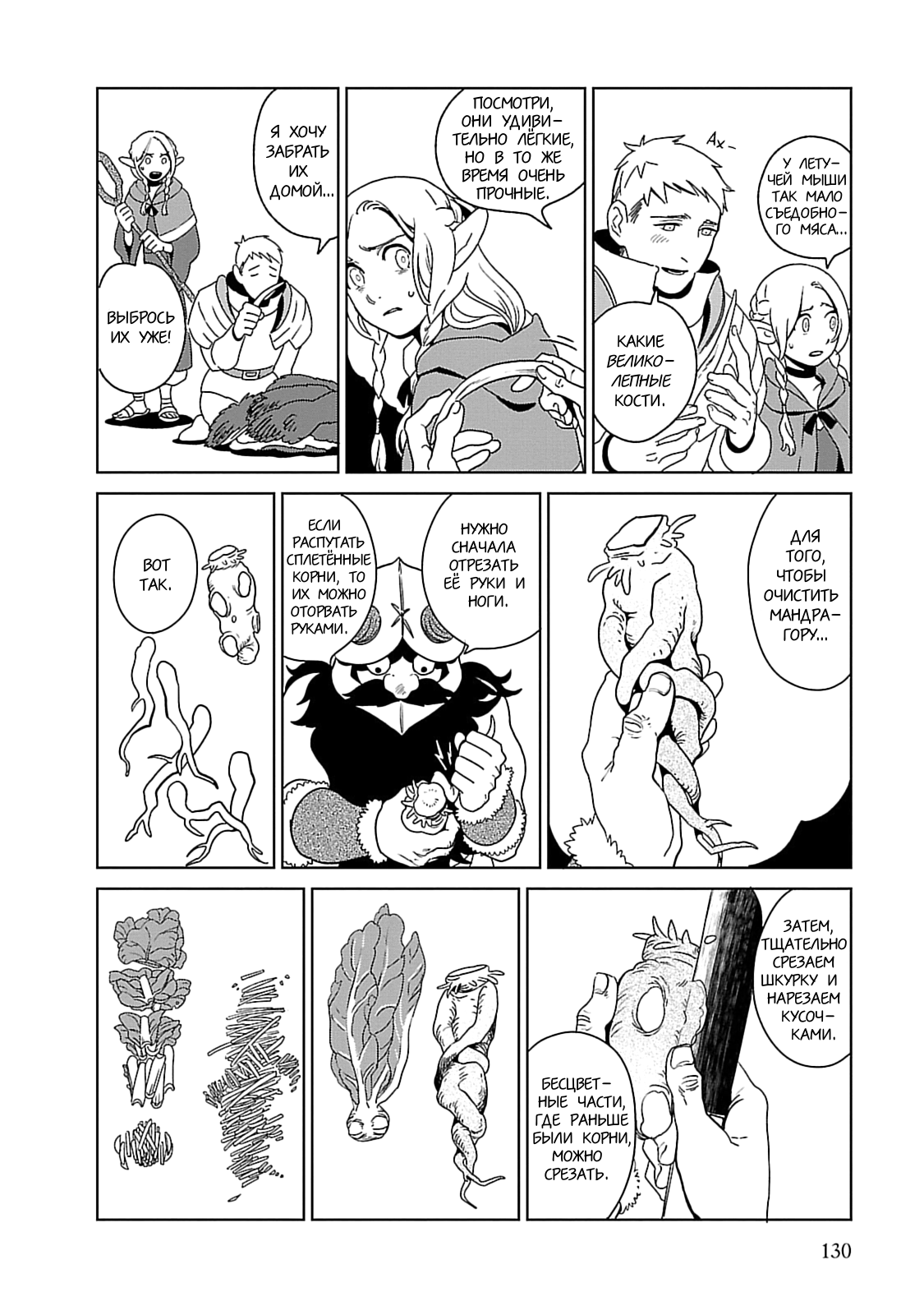 Read Подземелье вкусностей Manga Online