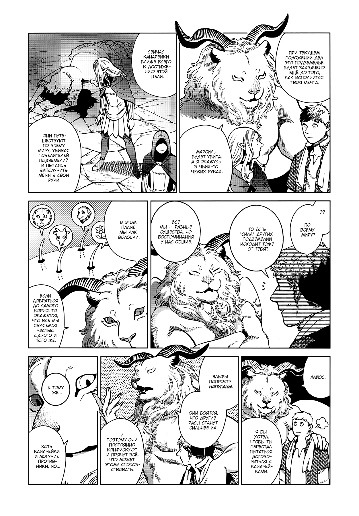Read Подземелье вкусностей Manga Online