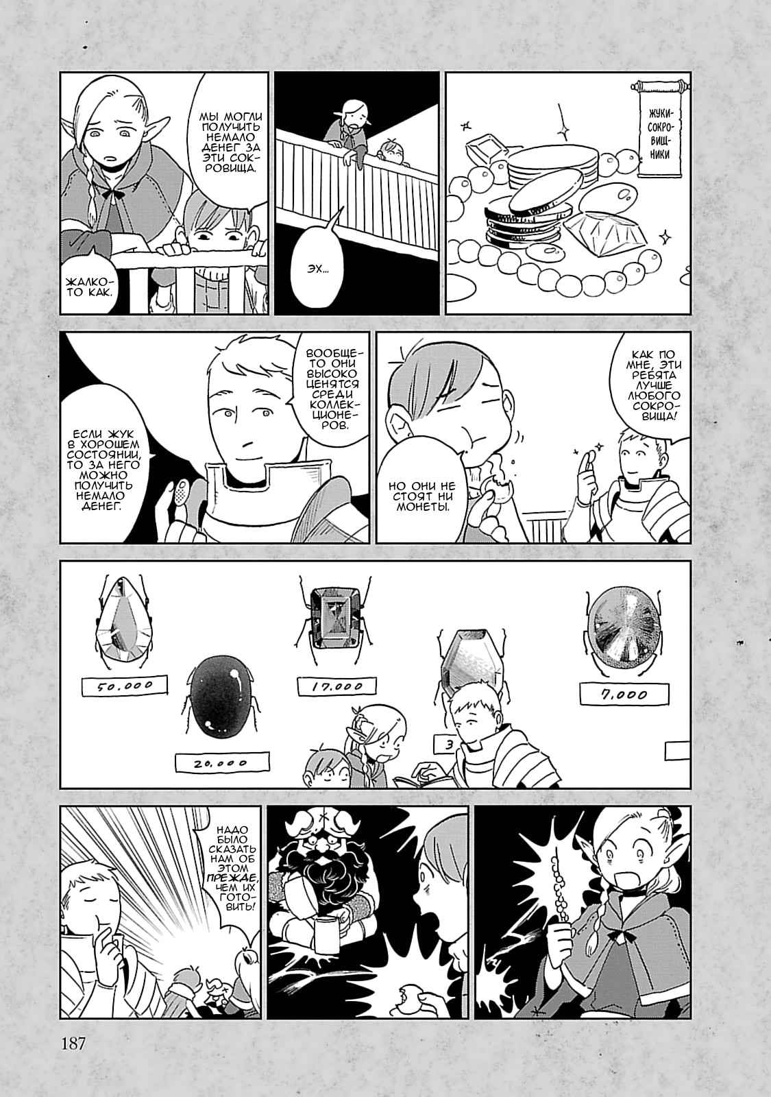 Read Подземелье вкусностей Manga Online