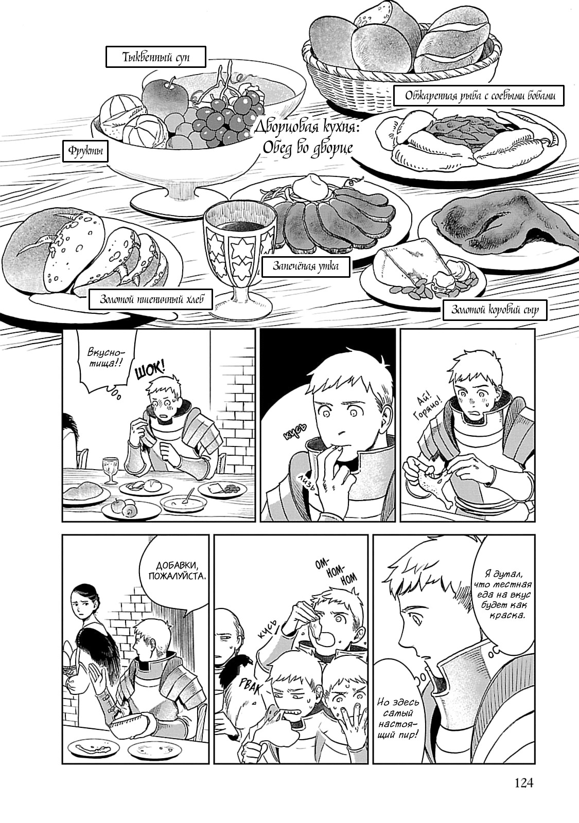 Read Подземелье вкусностей Manga Online