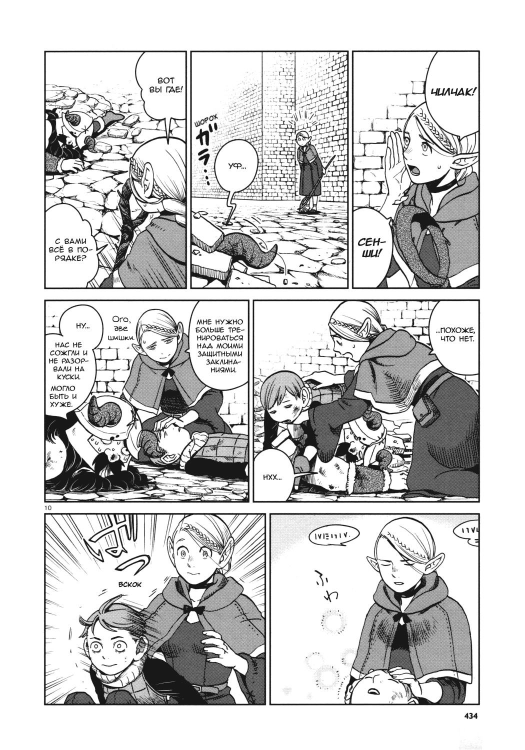 Read Подземелье вкусностей Manga Online