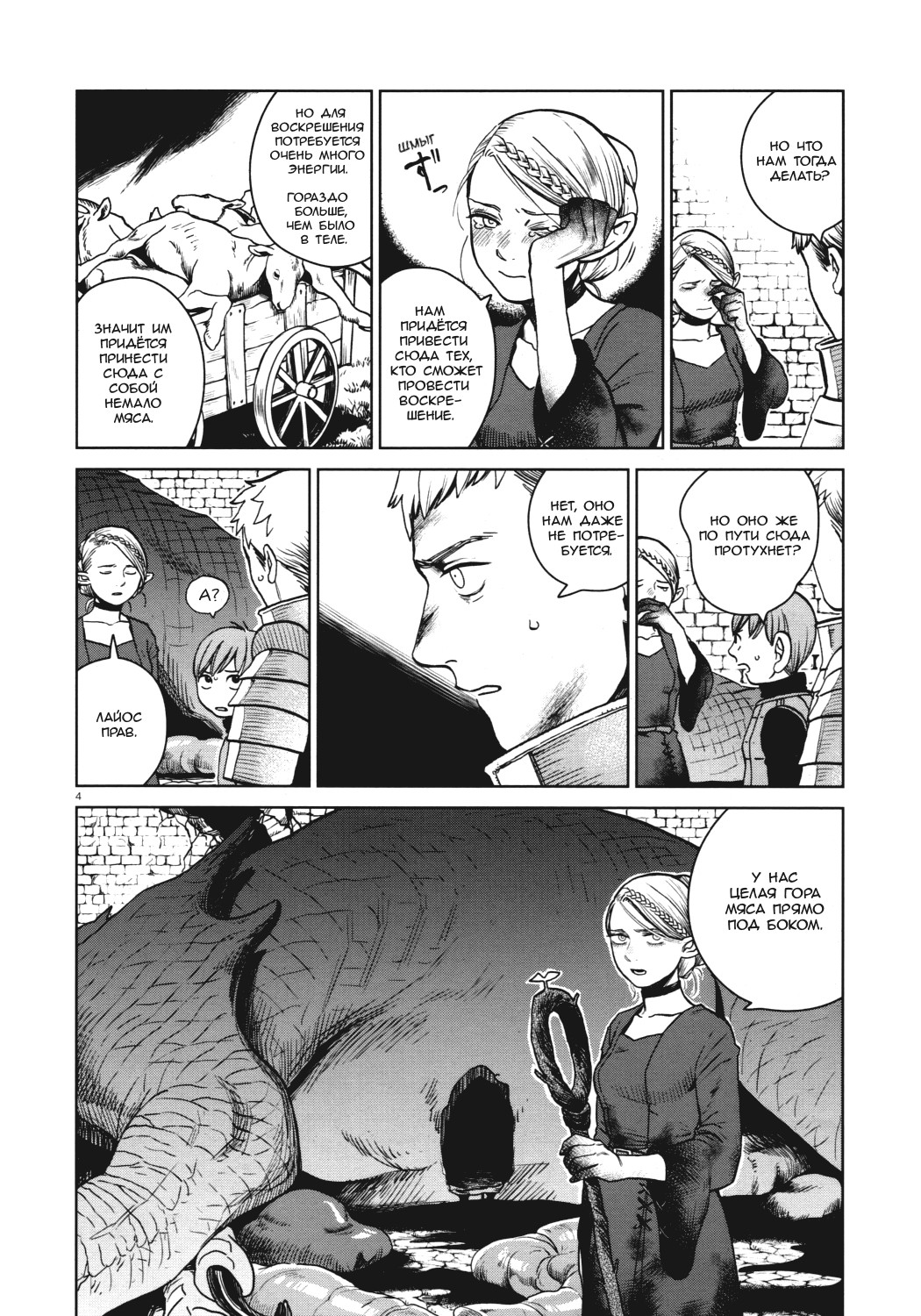 Read Подземелье вкусностей Manga Online