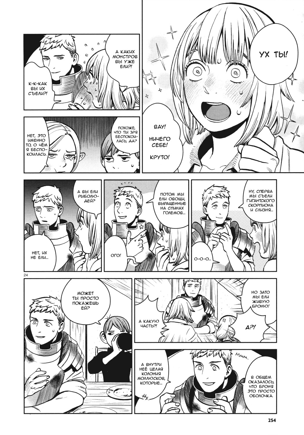 Read Подземелье вкусностей Manga Online