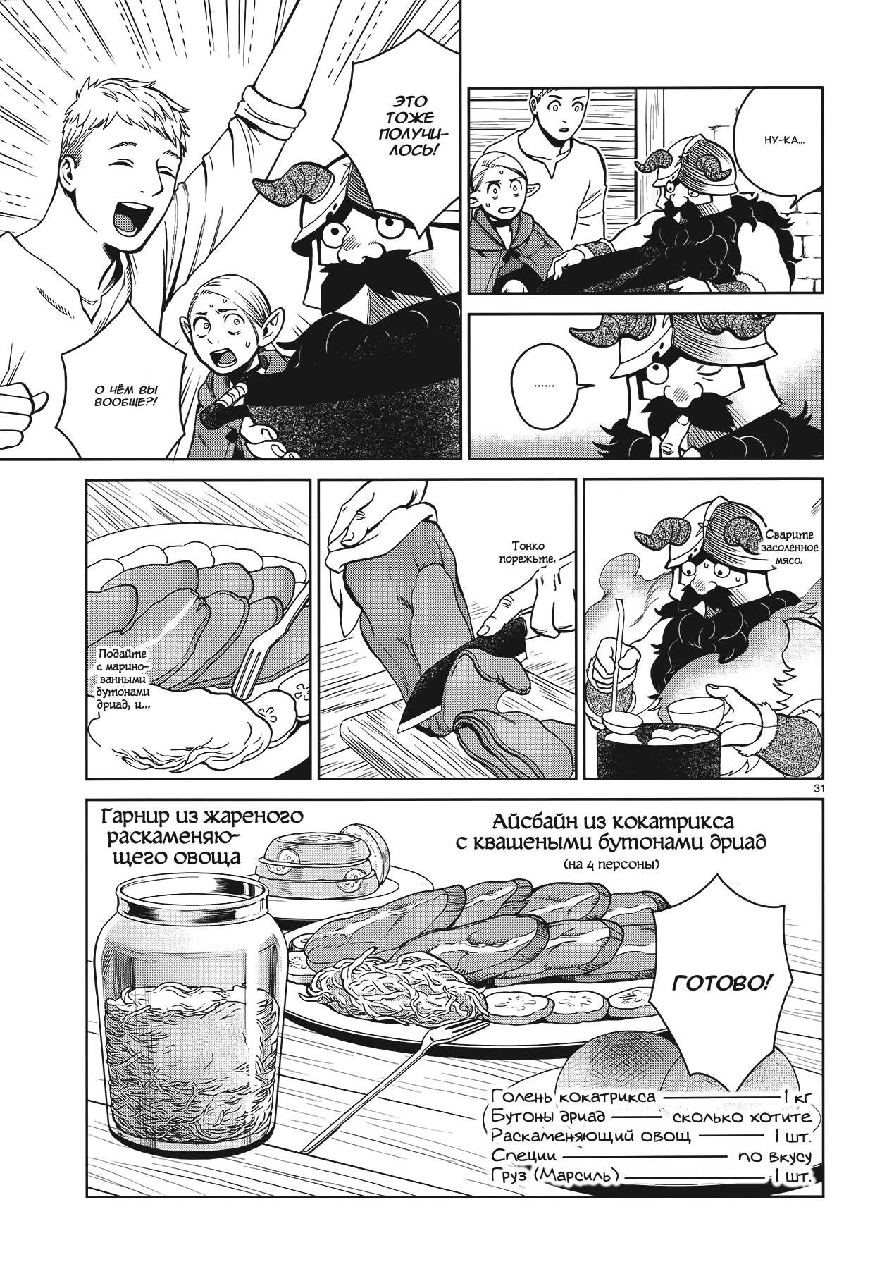 Read Подземелье вкусностей Manga Online