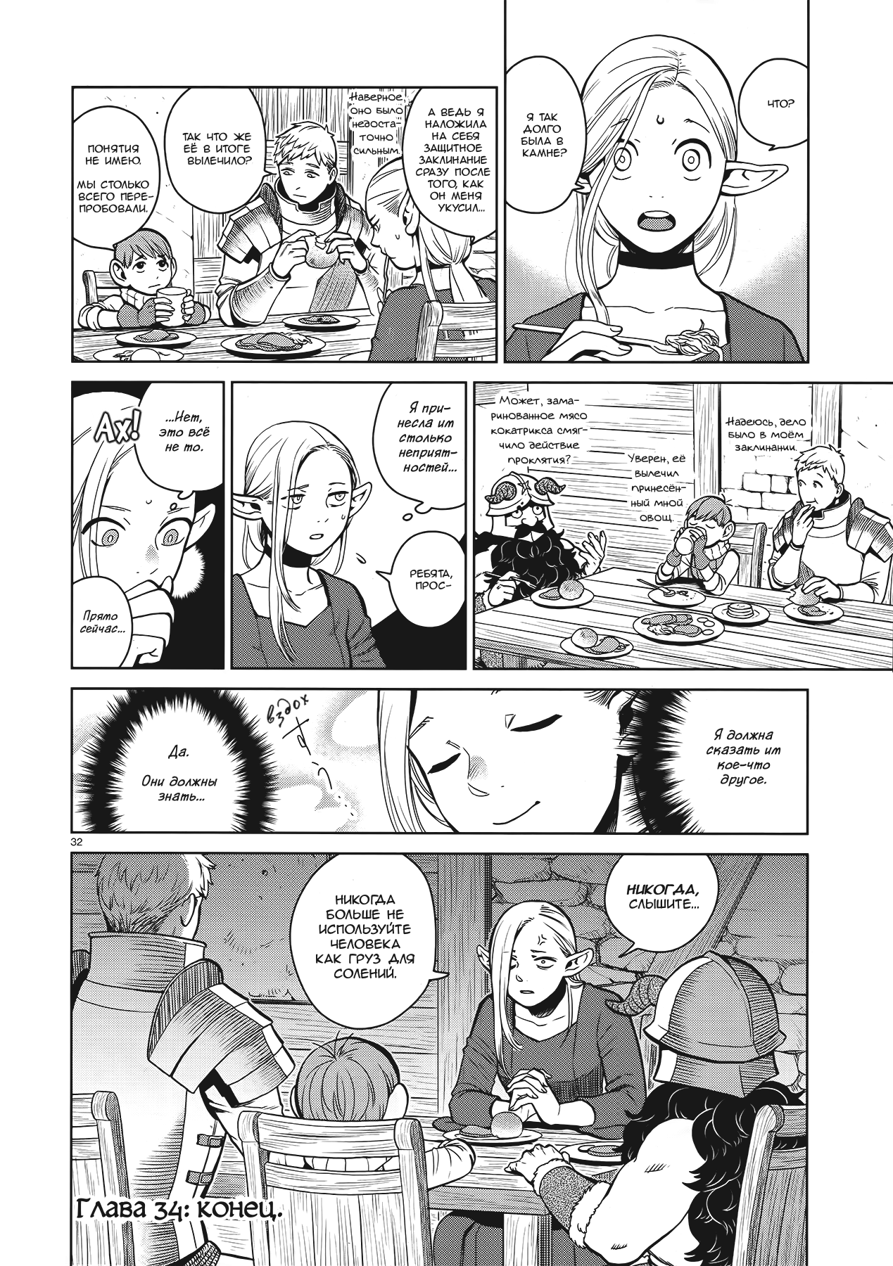 Read Подземелье вкусностей Manga Online