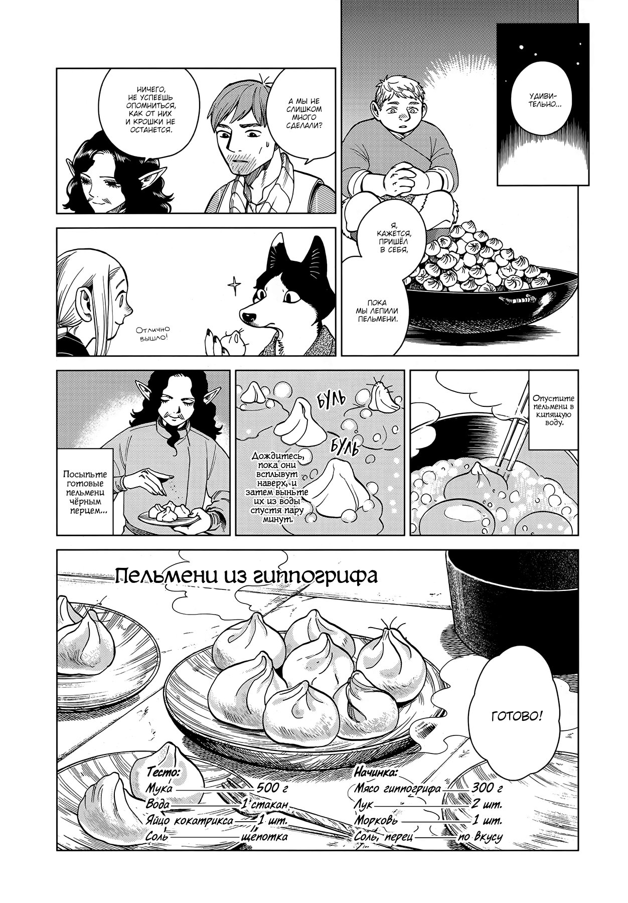 Read Подземелье вкусностей Manga Online