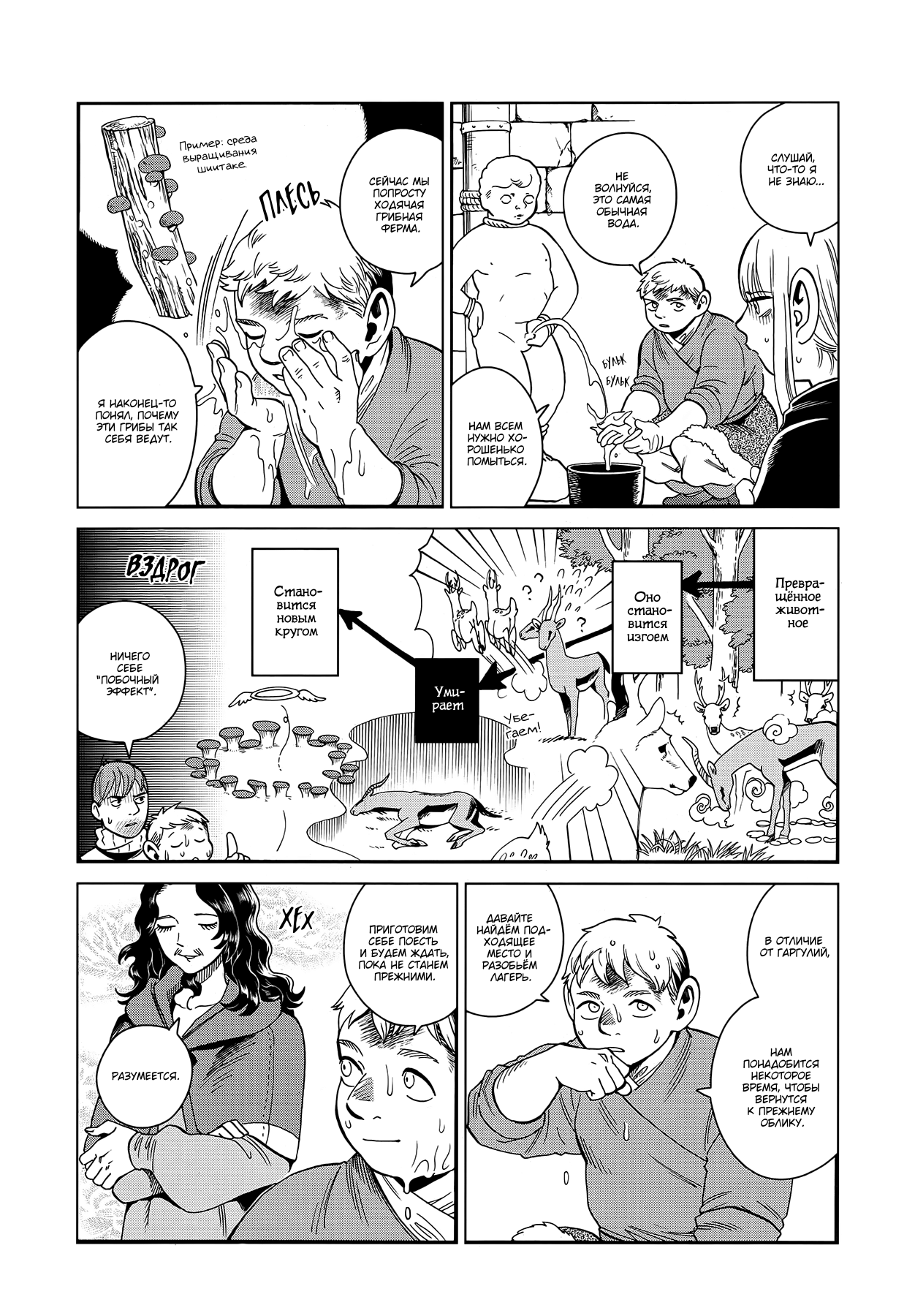 Read Подземелье вкусностей Manga Online