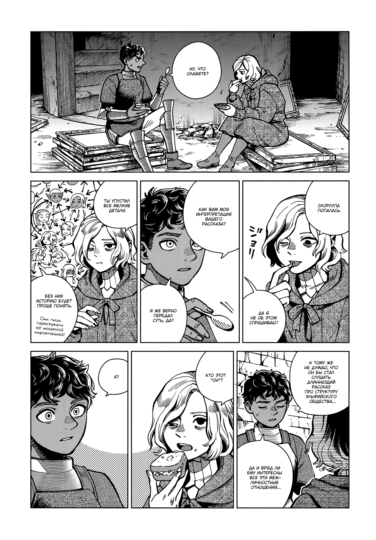 Read Подземелье вкусностей Manga Online