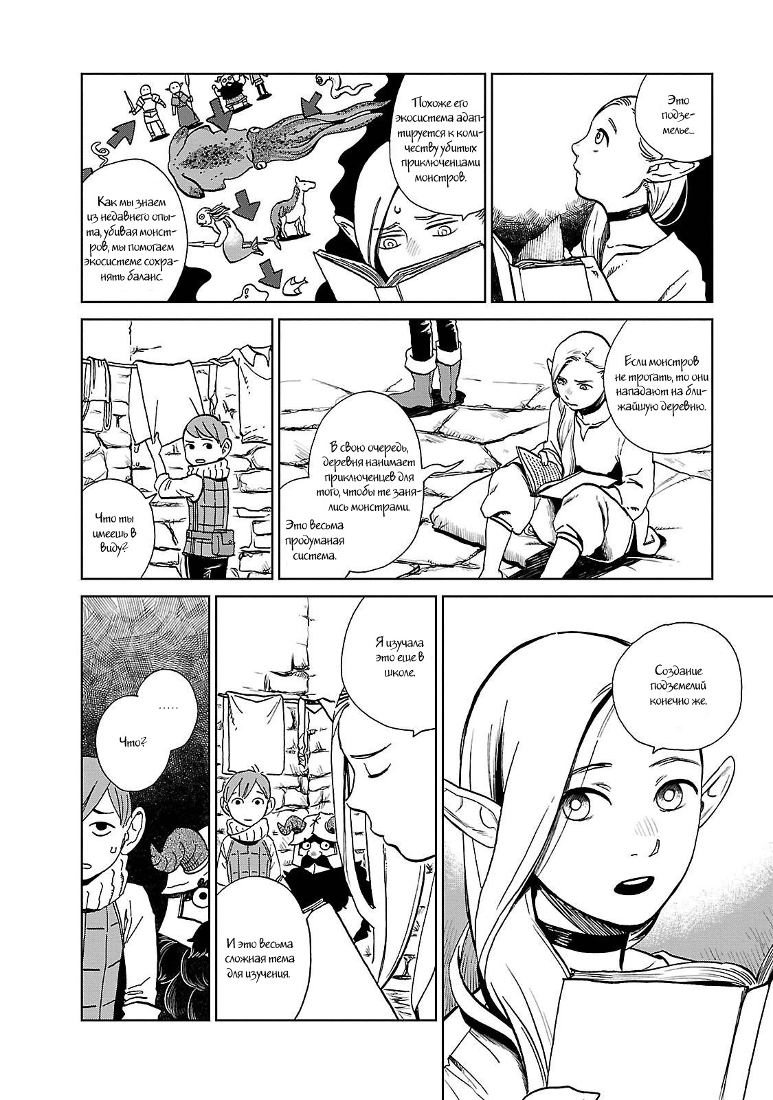 Read Подземелье вкусностей Manga Online